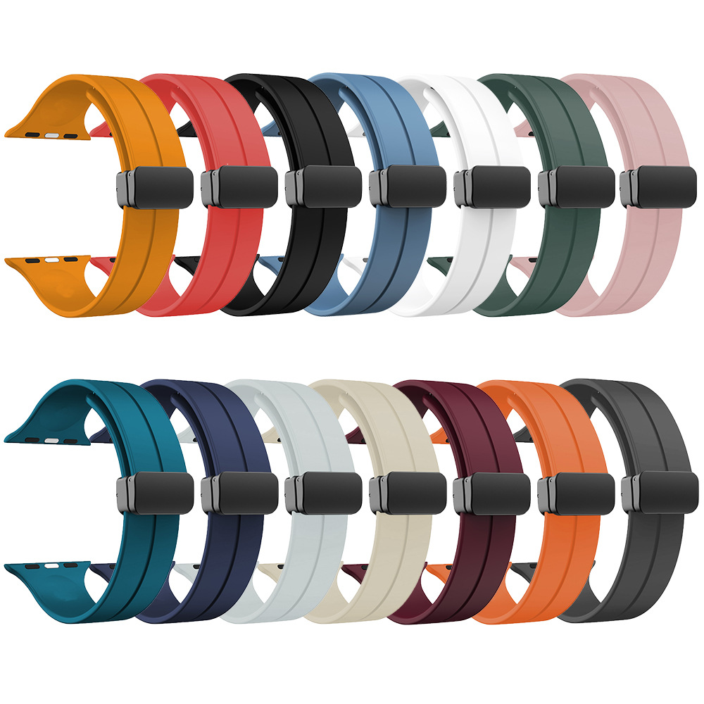 silicone band with magnetic buckle silicone band with magnetic buckle
