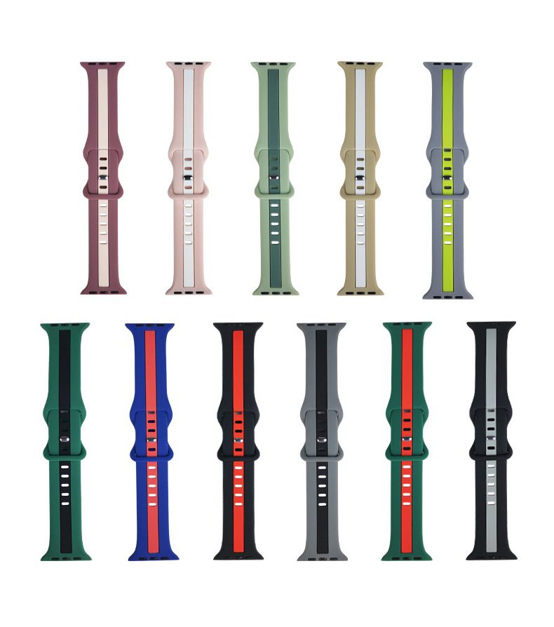 dual color silicone band dual color silicone band