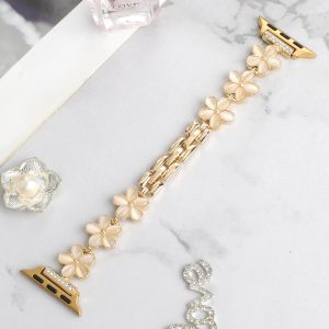 cat's eye flower watch band